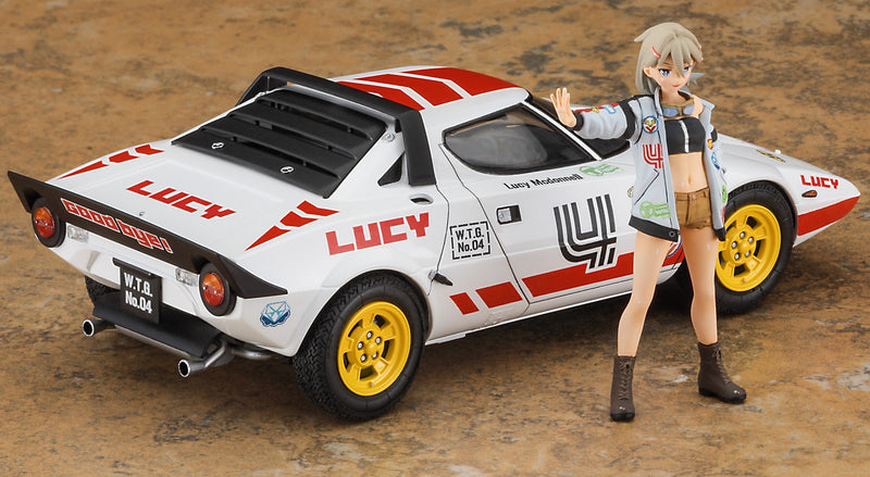 1/24 Wild Egg Girls No.04 Lancia Stratos Lucy McDonnell w/ Figure