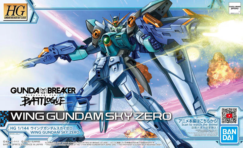 High Grade (HG) Gundam Breaker Battlogue 1/144 Wing Gundam Sky Zero