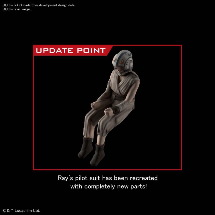 Star Wars 1/72 X-Wing Starfighter Red5 (Star Wars: The Rise of Skywalker)