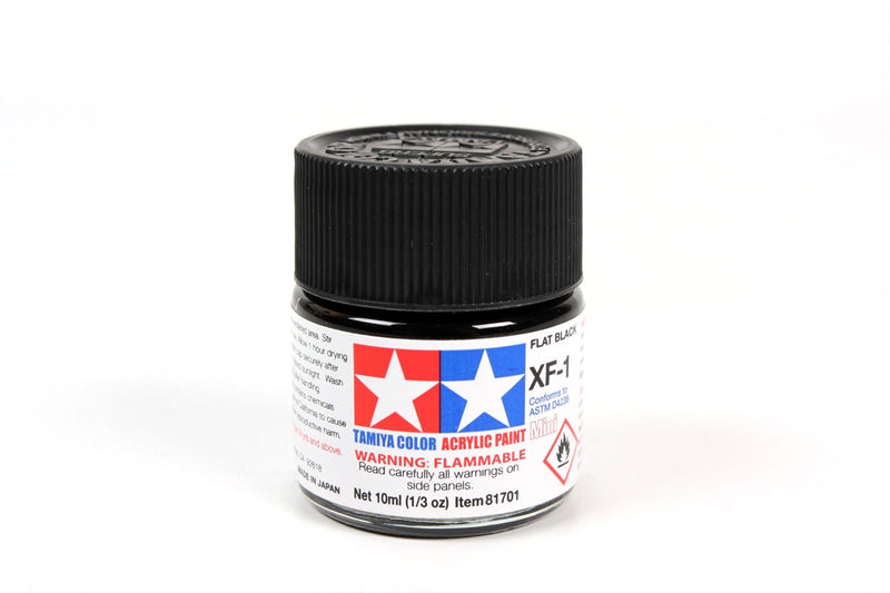 Tamiya Color Acrylic Paint Mini (Flat) (81701-81793)
