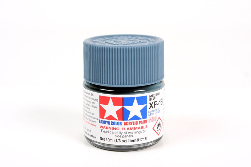 Tamiya Color Acrylic Paint Mini (Flat) (81701-81793)