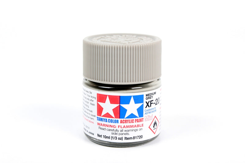 Tamiya Color Acrylic Paint Mini (Flat) (81701-81793)
