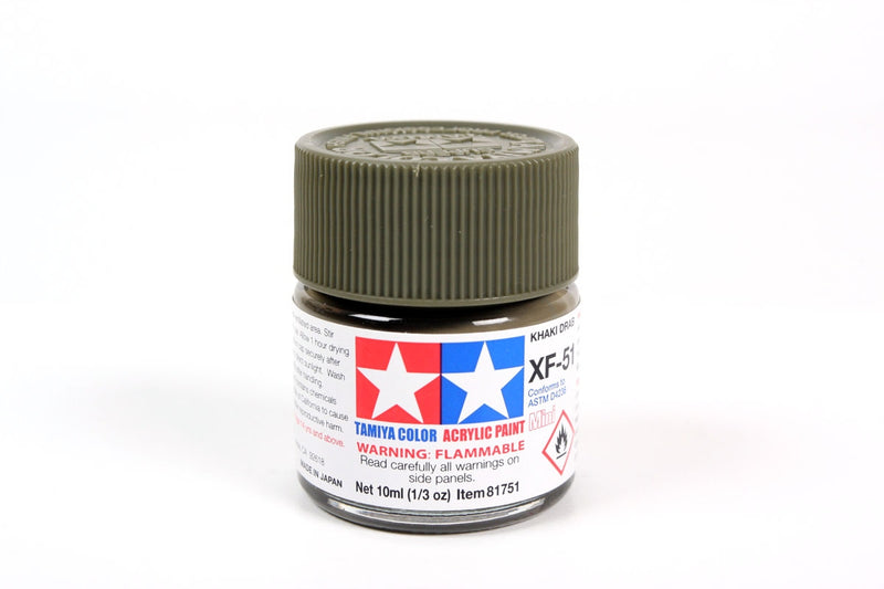 Tamiya Color Acrylic Paint Mini (Flat) (81701-81793)
