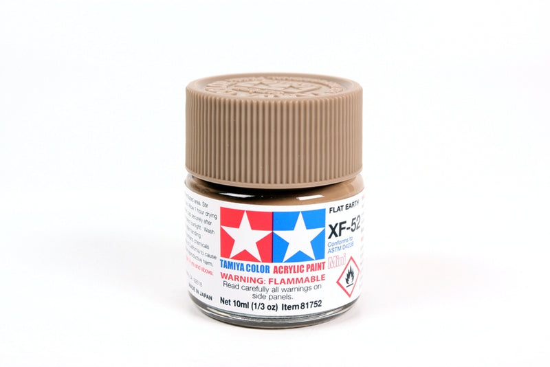 Tamiya Color Acrylic Paint Mini (Flat) (81701-81793)