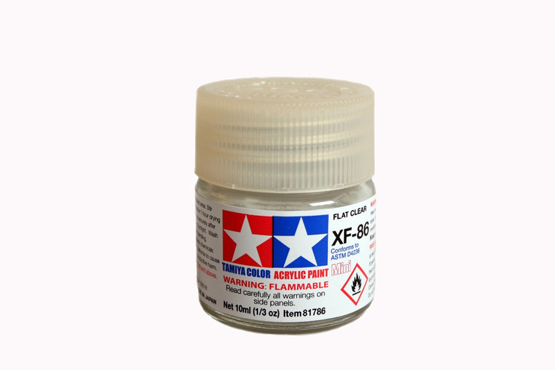 Tamiya Color Acrylic Paint Mini (Flat) (81701-81793)