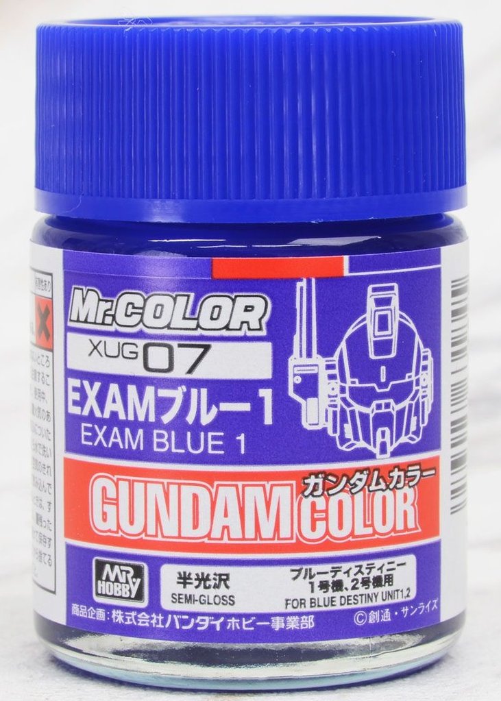 Mr.Color Gundam Color XUG07 - EXAM Blue 1