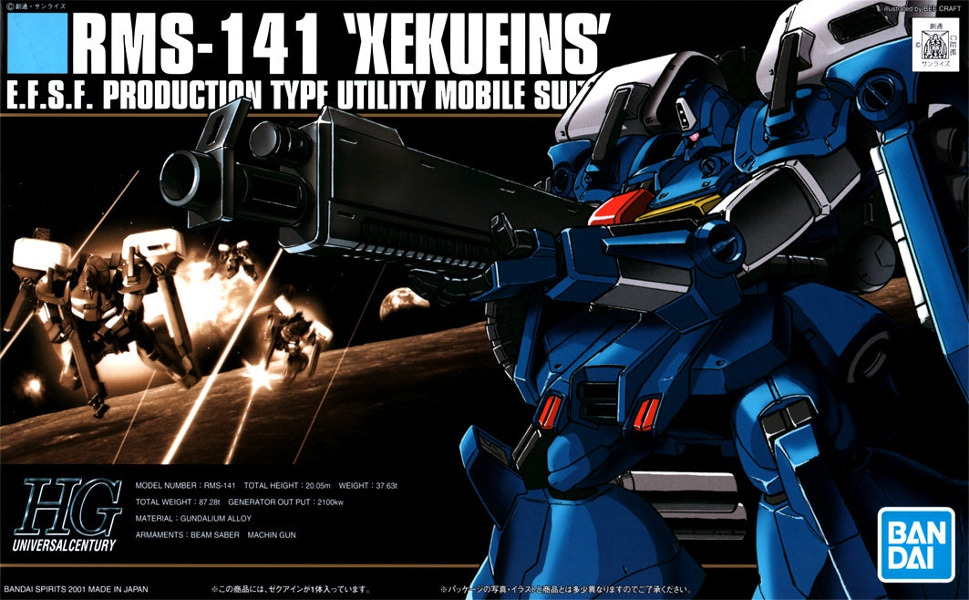 Bandai High Grade (HG) HGUC 1/144 RMS-141 Xekueins - Argama Hobby ...
