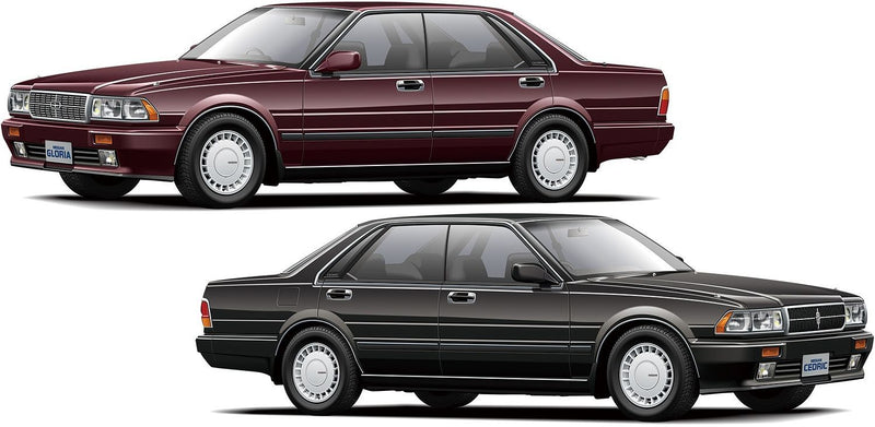 1/24 Nissan Y31 Cedric/Gloria V20 Twincam Turbo Granturismo SV '87 (Aoshima The Model Car Series No.62)