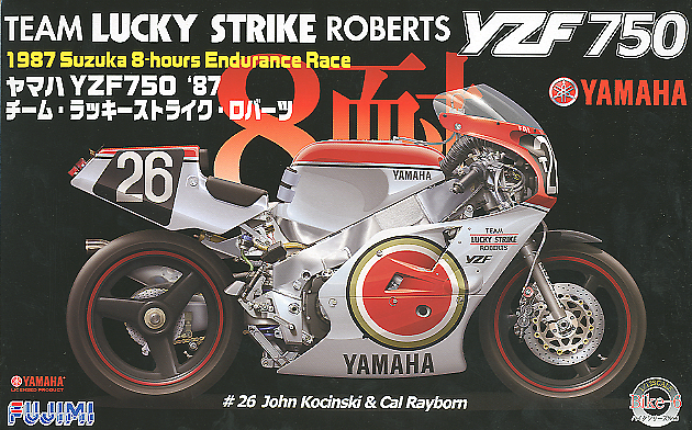 [SALE] 1/12 Yamaha YZF750 '87 Lucky Strike Robert Ver.