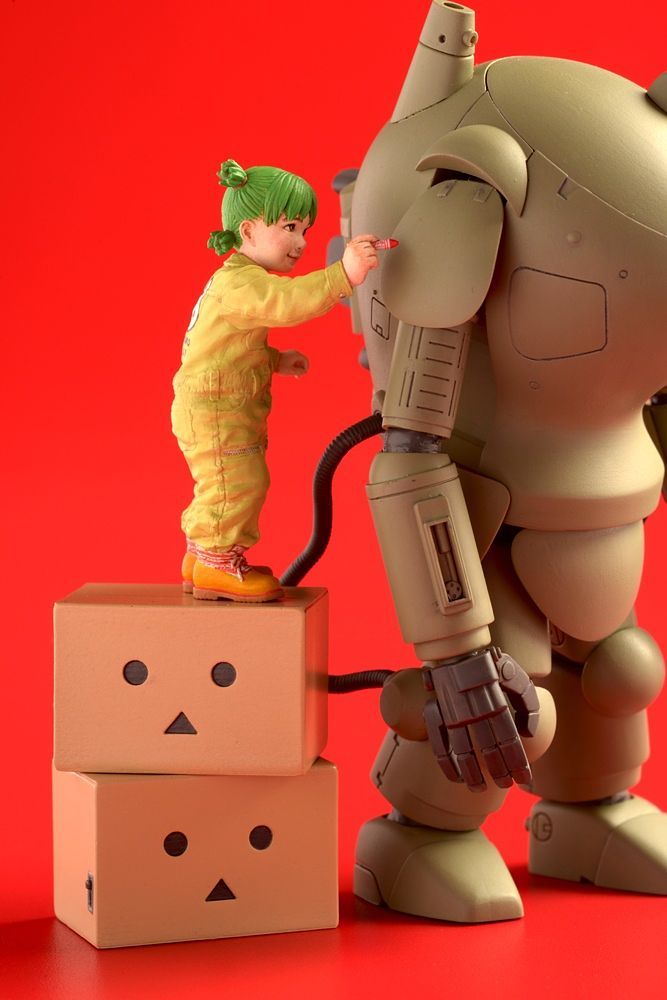 Ma.K Maschinen Krieger 1/20 YOTSUBA KOIWAI (Yotsuba&! in Maschinen Krieger)