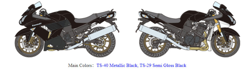 1/12 Kawasaki ZZR1400 (Tamiya Motorcycle Series 111)