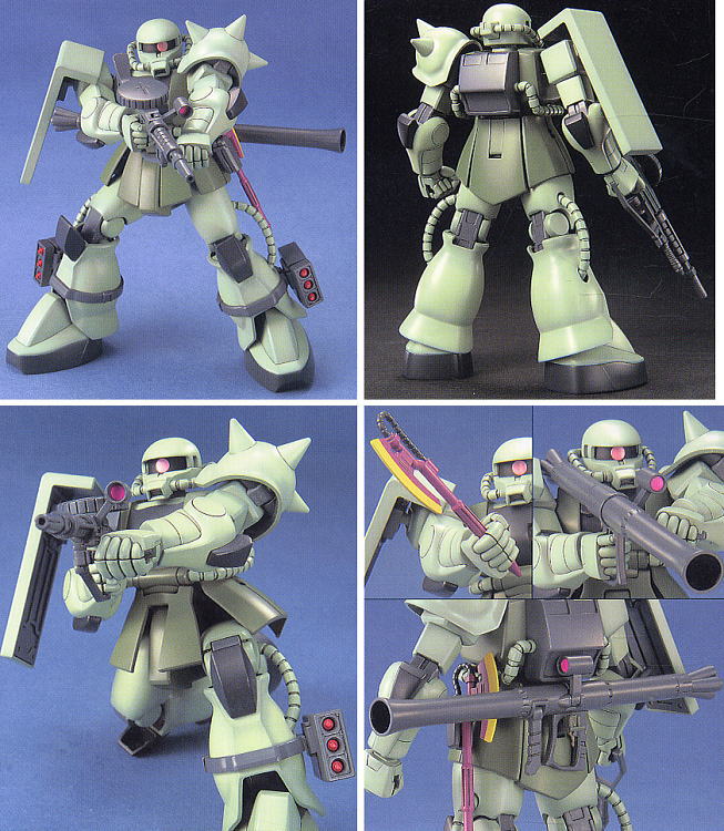 High Grade (HG) HGUC 1/144 MS-06F Zaku II