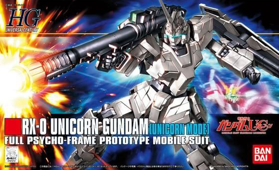 High Grade (HG) HGUC 1/144 RX-0 Unicorn Gundam (Unicorn Mode)