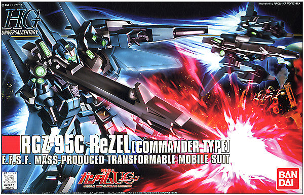 High Grade (HG) HGUC 1/144 RGZ-95C ReZEL Commander