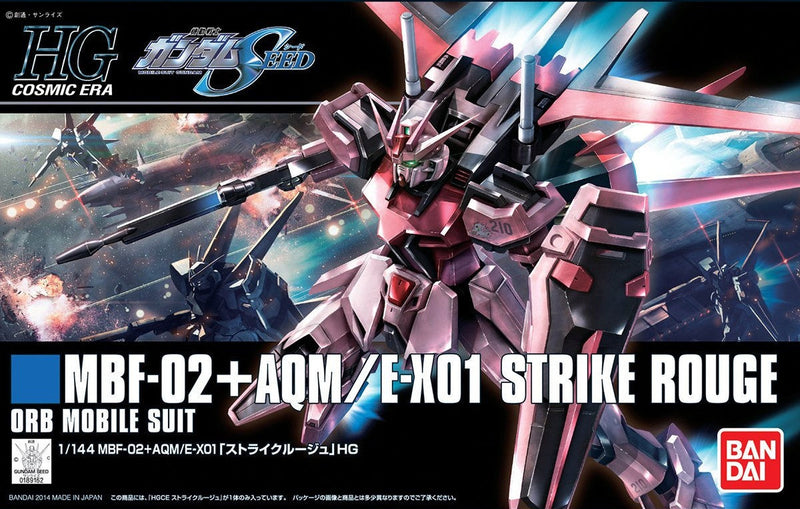 High Grade (HG) HGCE 1/144 MBF-02+AQM/E-X01 Strike Rouge