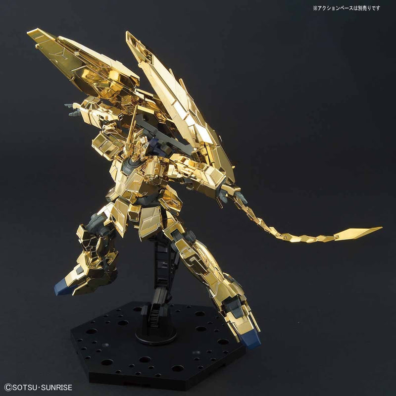 High Grade (HG) HGUC 1/144 RX-0 Gundam Unicorn 03 Phenex Unicorn Mode (Narrative Version) (Gold Coating)