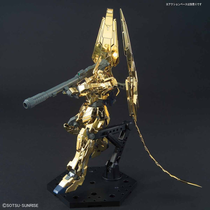 High Grade (HG) HGUC 1/144 RX-0 Gundam Unicorn 03 Phenex Unicorn Mode (Narrative Version) (Gold Coating)