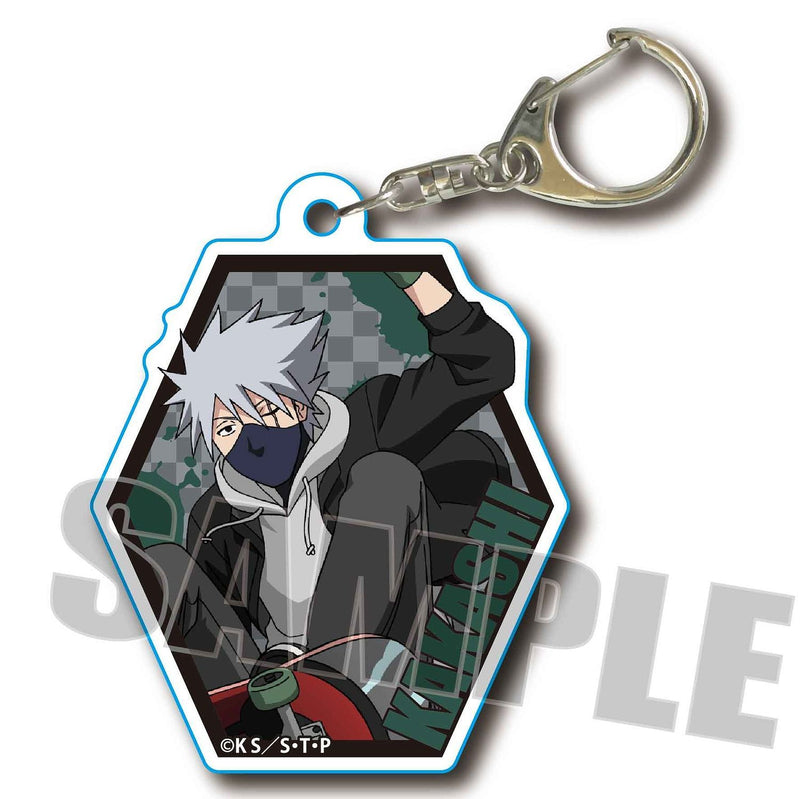 Naruto Shippuden: Trading Acrylic Keyholder - Skater Ver (7 design, Blind Box)