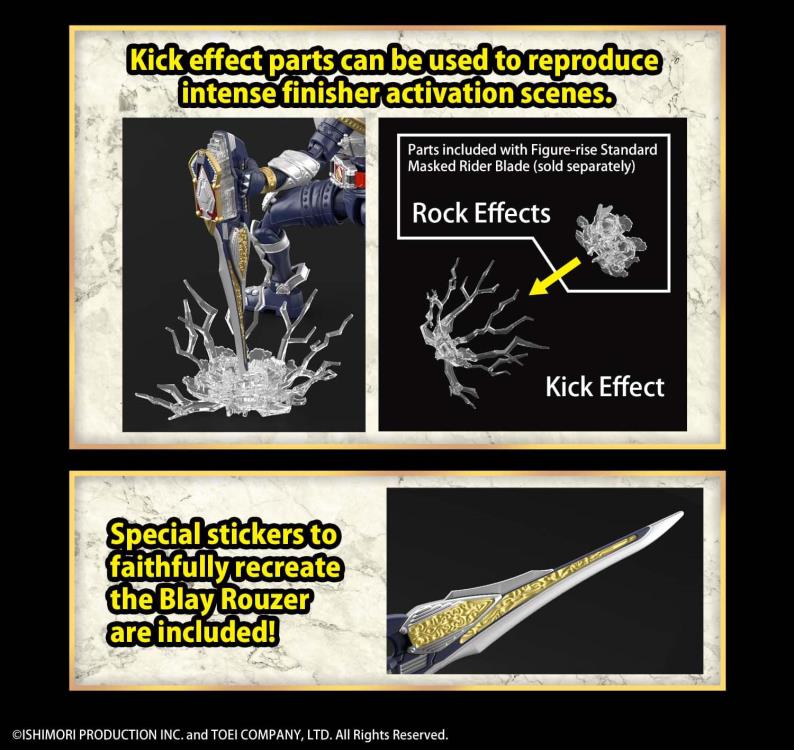 Figure-rise Standard Kamen Rider Blade Effect Parts Set