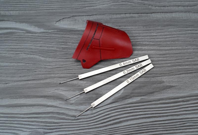 SAB Premium Chisels / Panel Liners / Engravers - 0.9mm