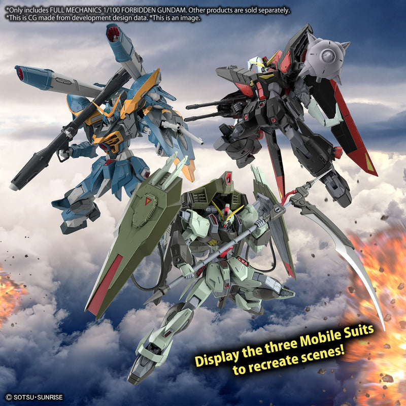 Full Mechanics GAT-X252 Forbidden Gundam (Gundam Seed Destiny 1/100)
