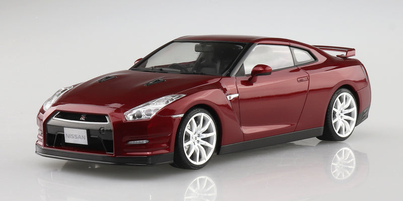 1/24 Nissan R35 GT-R '14 Pre-Painted Gold Flake Red Pearl (Aoshima 1/24 Pre-painted Series No.02-C)