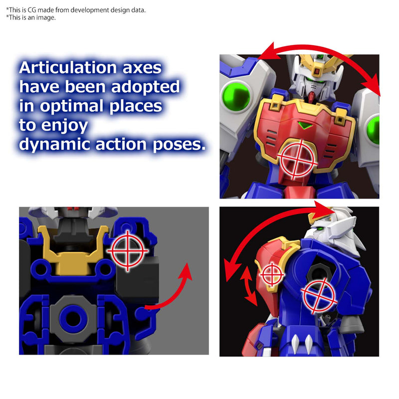 High Grade (HG) HGAC 1/144 XXXG-01S Shenlong Gundam