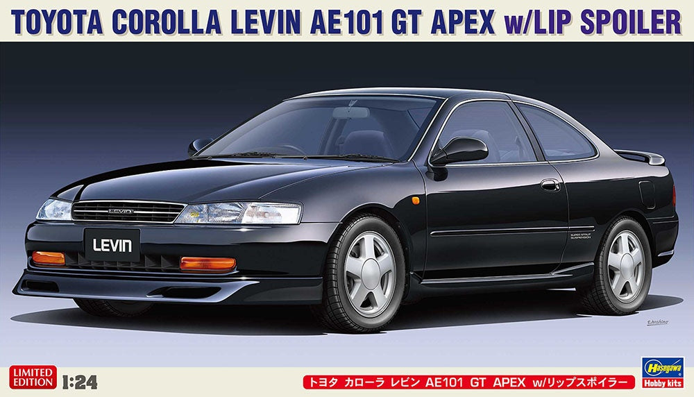 1/24 Toyota Corolla Levin AE101 GT APEX w/LIP Spoiler