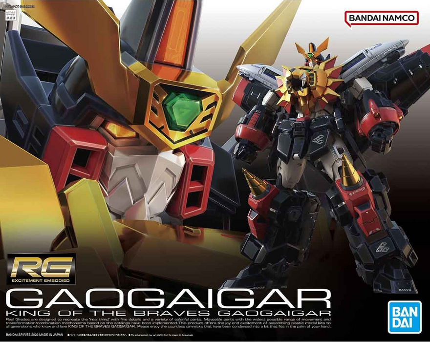 RG GAOGAIGAR (Real Grade The King of Braves GaoGaiGar Non-Scale)