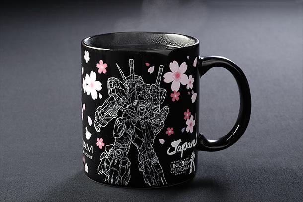 Unicorn Gundam Ver.TWC Thermosensitive Sakura Mug