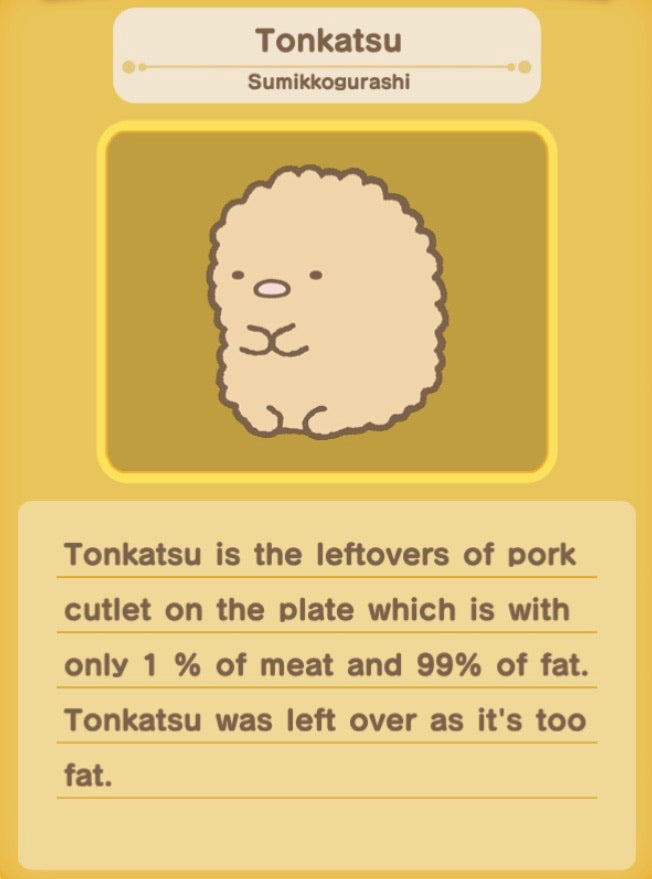 Sumikko Gurashi - Tonkatsu in dog costume