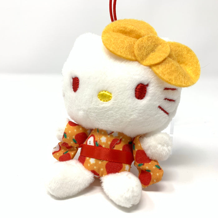 Hello Kitty Mini Mascot (orange kimono)