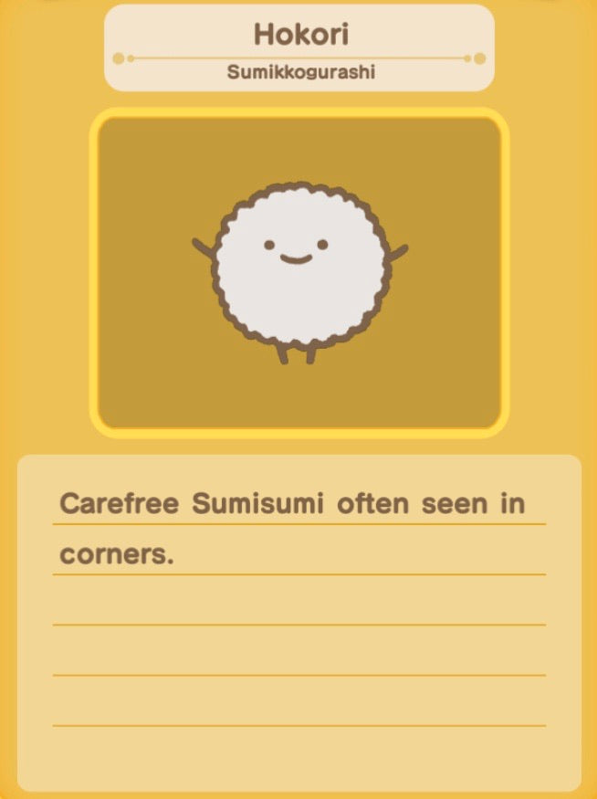 Sumikko Gurashi Mini Mascot - Hokori(Dust)