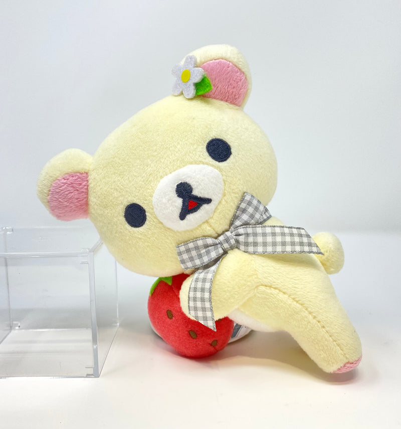 Korilakkuma small plush (with strawberry)