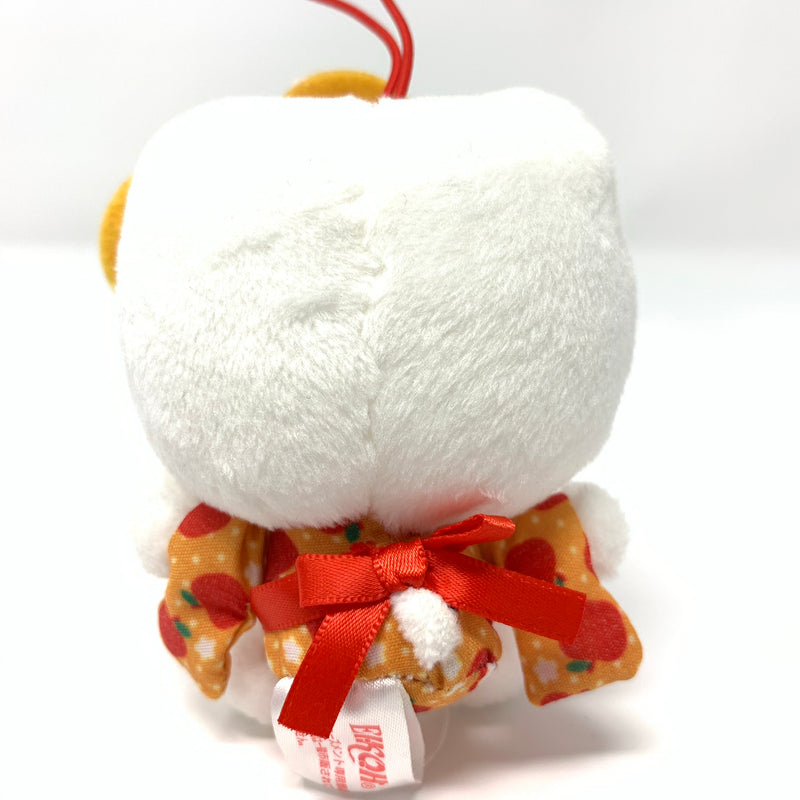 Hello Kitty Mini Mascot (orange kimono)