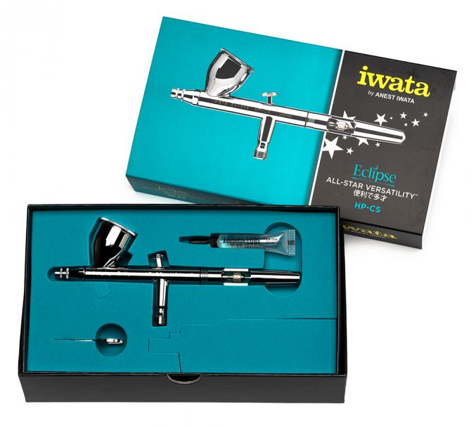 Iwata ECL4500 Eclipse HP-CS Gravity Feed Dual Action Airbrush