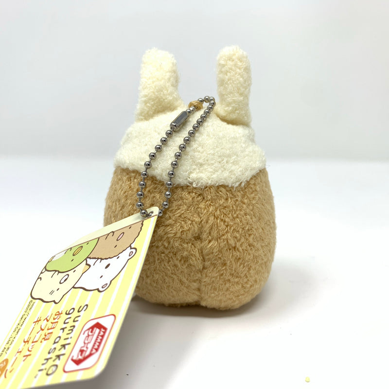 Sumikko Gurashi mini mascot - Tonkatsu with hat