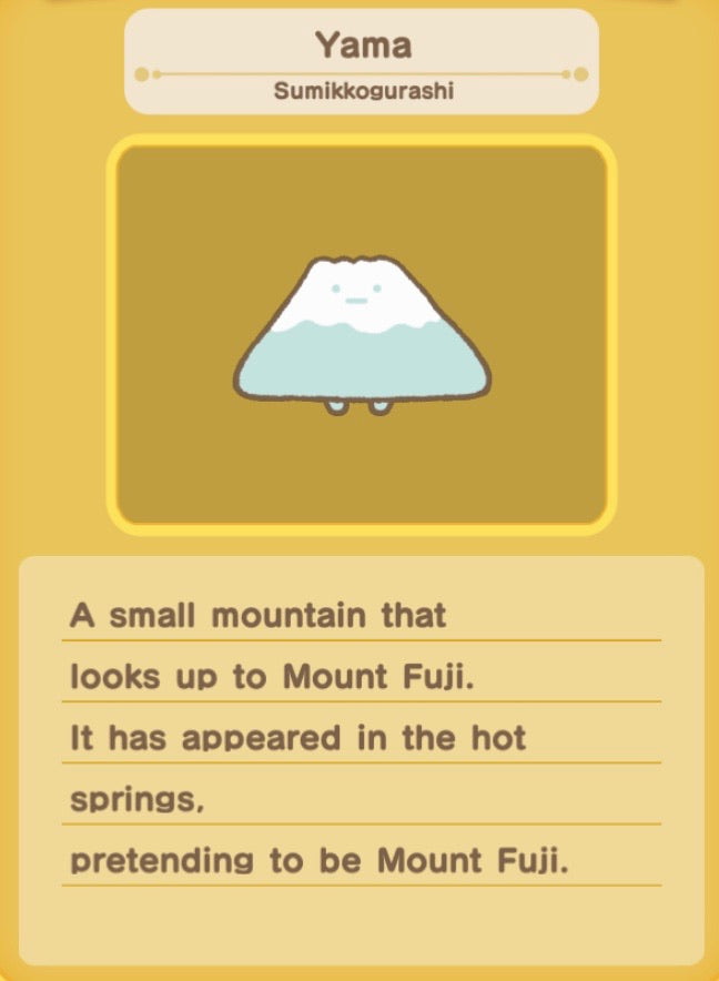 Sumikko Gurashi Mini Mascot - Yama