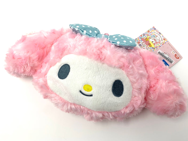 My Melody pouch (pink with blue ribbon)
