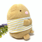 Sumikko Gurashi - Tonkatsu in yellow stripe tee