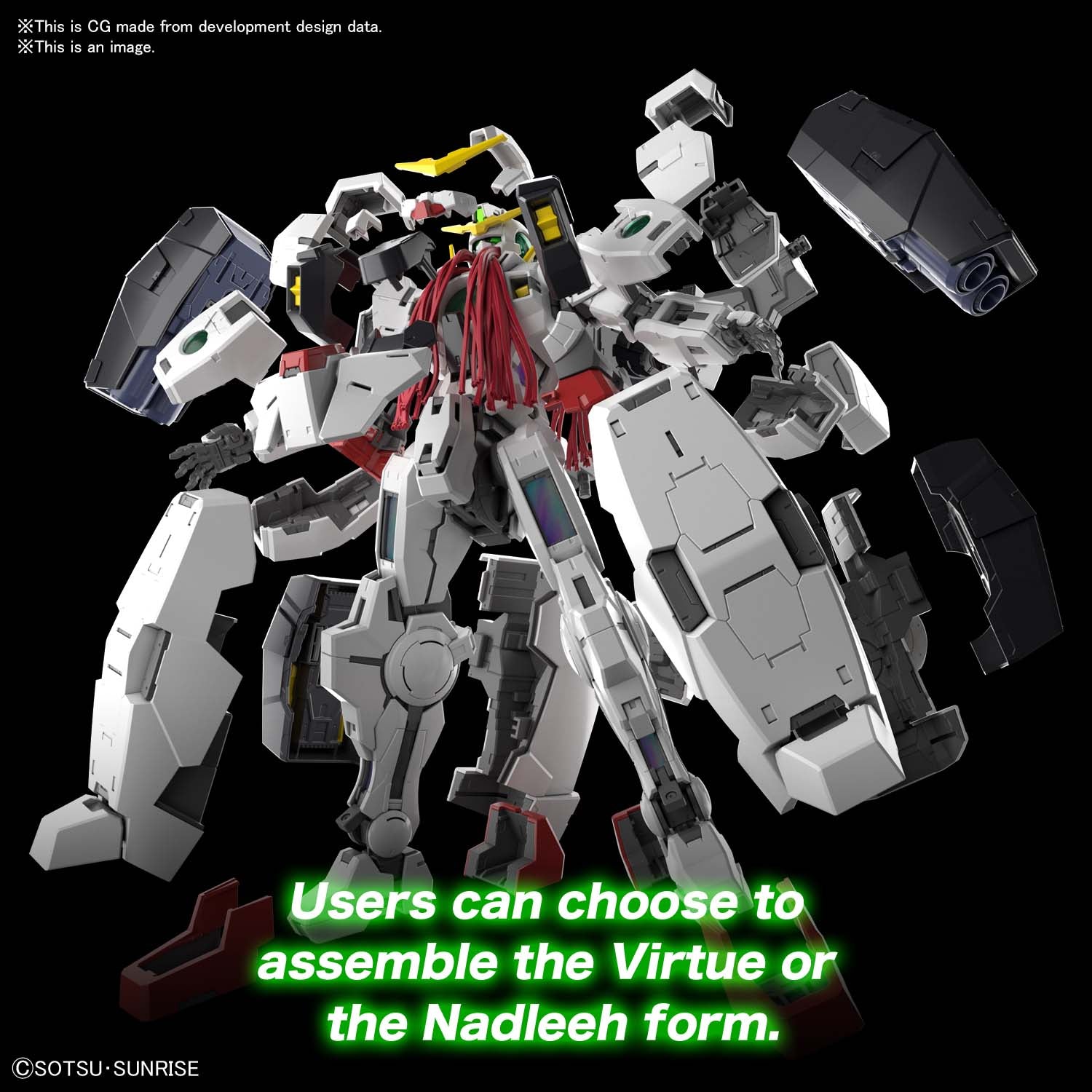 Bandai Master Grade (MG) 1/100 GN-005 Gundam Virtue - Argama Hobby
