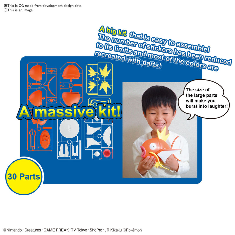 Pokemon Model Kit Big 01 -  MAGIKARP